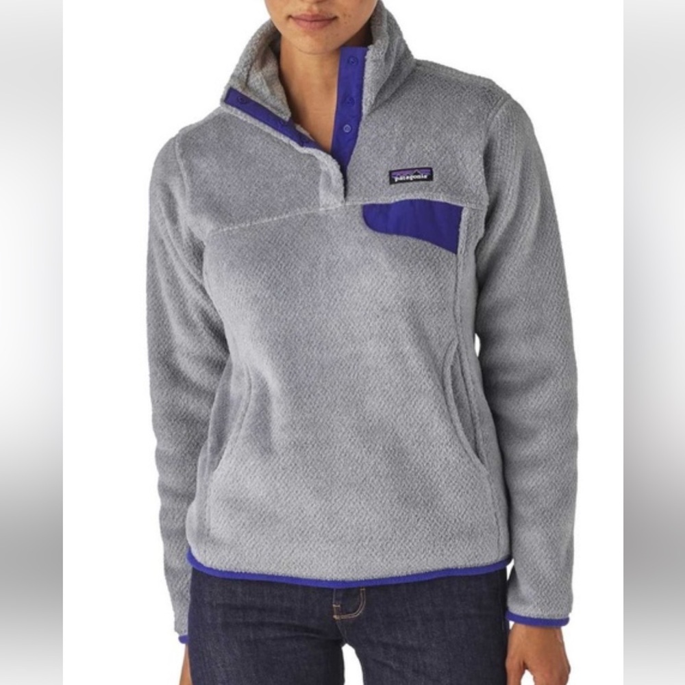 Patagonia Re-Tool Snap Fleece Pullover size S